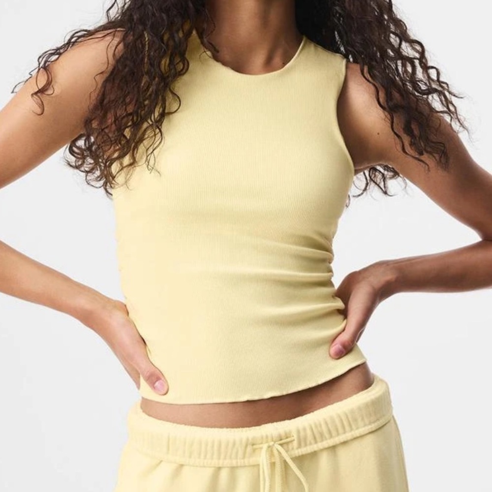 ALO Ribbed En Pointe Tank top